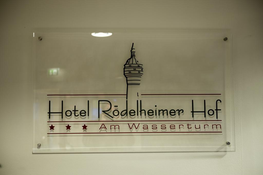 Hotel Roedelheimer Hof - Am Wasserturm Francfort-sur-le-Main Extérieur photo